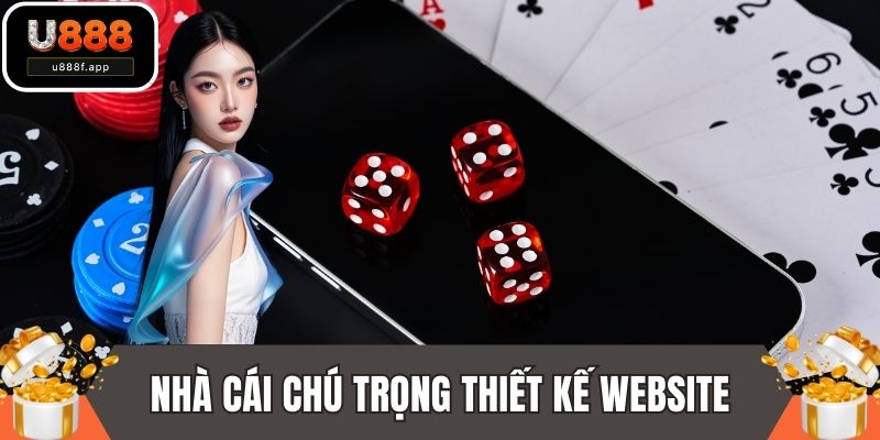 Nhà cái chú trọng thiết kế website