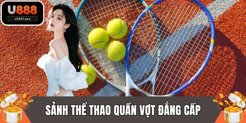 Sảnh thể thao quần vợt đẳng cấp