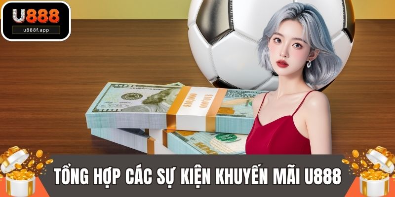 Tổng hợp các sự kiện khuyến mãi U888 được hưởng ứng mạnh nhất